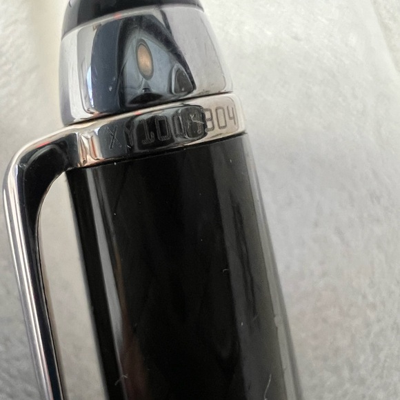 Montblanc Solitaire Carbon Steel Classique No 163 Rollerball Fineliner ID 5833 - Picture 11 of 16
